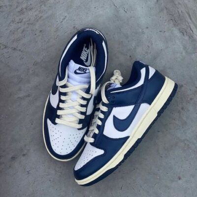 Nike Dunk Low Navy White